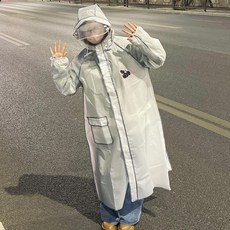 成人長款全身雨衣 電動車/自行車騎行適用 男女通用