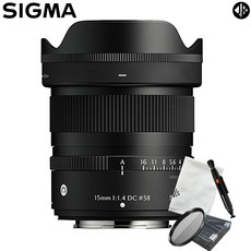 [포토리뷰이벤트] 시그마 C 15mm F1.4 DC 후지필름 X용 + MCUV필터 + 렌즈 클리닝펜 + 융 /WJK
