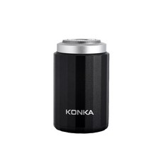 KONKA 羅馬柱電動刮鬍刀 KZ-XD8 Type-C充電 IPX6防水, 黑色