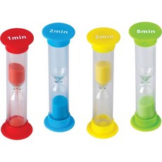 교사가 만든 리소스 스몰 샌드 타이머 콤보 팩 20663, Combo - Small - Pack of 4