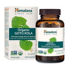 Himalaya Gotu Kola 45 Day Supply - Herbal Nootropic Supplement with Adaptogens for Energy Focus, 1개