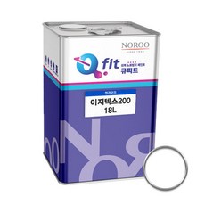 이지텍스 200 18리터 노루페인트 수성 외부용 페인트 콘크리트 외벽용, 백색, 18L, 1개