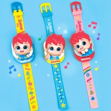 베베핑 손목시계 멜로디 유아용 장난감시계 선물용 시계읽기 시간 디지털