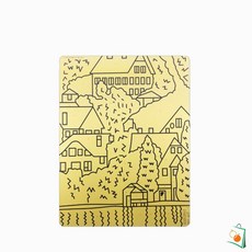 OS 데코샌드아트 명화도안 색모래 별매 대 운터아크의 집 모래액자 색칠도안