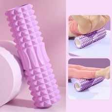 돌기 45cm 폼롤러 스트레칭 지압 필라테스 전신마사지, 1개, 싱글_그린
