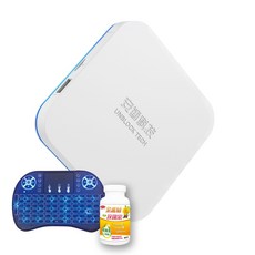安博科技 純淨版藍牙多媒體機上盒UBOX12 第十二代 I19 PRO MAX (原廠公司貨) 贈多好禮, 1個, 贈品:背光鍵盤+葉黃素