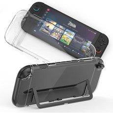 뷰씨 닌텐도 스위치 투명 하드 풀커버 케이스, 1개, 닌텐도 스위치2