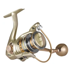 2021 신제품 스피닝 낚시 릴 왼쪽/오른쪽 핸들 금속 스풀 왼쪽/오른쪽 교체 가능 잉어 낚시 릴 잉어 낚시 스피닝 낚시 릴 왼쪽/오른쪽 손잡이, Gold, 4000 Series