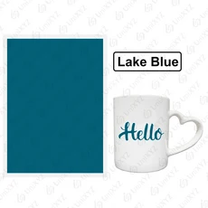 12 색 레이저 조각사 마킹 종이 CO2 섬유 UV 레이저 조각 절단기 도자기 유리 돌 타일 도구, 05 1x Lake Blue, 8) Lake Blue