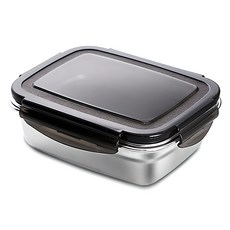 까사베니 연마제 없는 스테인레스 김치통, 350ml, 1개