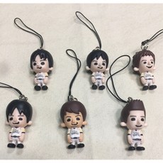 日本職棒 軟銀鷹隊 明星球員公仔吊飾 (單隻價) 味全龍 川崎宗則 內川聖ㄧ 松田宣浩 和田毅 多村仁志 本多雄ㄧ, 1個, 一隻價,實體如照片