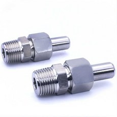 이중 가스 나사 단방향 수평 체크 수직 밸브, 1개, ZG3/8-14 (304재질)