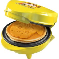 Paw Patrol 미니 와플 기계와 특별 플레이트 \"러블\" 와플 크기: 지름 10cm, Yellow