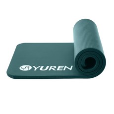 유렌 NBR 두꺼운 요가매트 20mm 푹신한 운동매트, 1개, 다크 그린