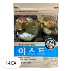 청은에프엔비 엔제스트 인스턴트 이스트 저당, 60g, 14개