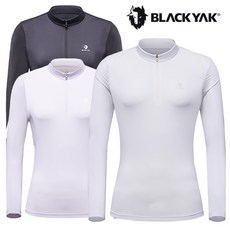 [블랙야크]24년SS 여성용 초냉감 긴팔 하프집업 티셔츠 B루베아이스집업티2 1BYTSM4510