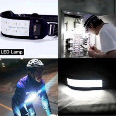 미소LED 안전모 등산 낚시 해루질 라이딩 작업등 조명 다용도 바디 랜턴, 1개