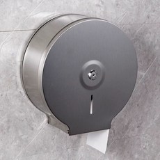 업소용 휴지걸이 대용량 점보롤 호텔 카페 화장실, 1개, A. 샌드블라스팅 마감 처리된 두꺼워진 스테인리스 스틸