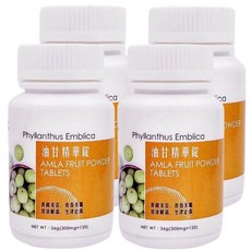 油甘精華錠, 3g, 4個, 120顆