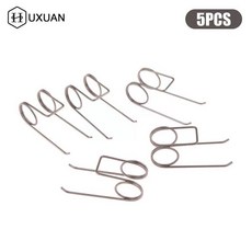 5개입 더블 토션 스프링 0.911MM 스테인리스 강력 전기공 와이어 스트리퍼 하드웨어, 01 0.8mm, 01 5pcs