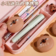 多用途橡皮擦 卡皮巴拉造型 熱敏可擦 兒童卡通橡皮擦SY0148, 1個, 多用途卡皮巴拉款