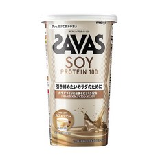 메이지 자바스(SAVAS) 소이프로테인 100 카페라테 맛 224g, 1개
