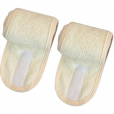 클레어라 남여공용 찍찍이 세안밴드, 크림화이트, 2개