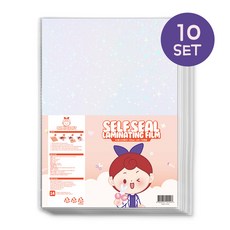 아르미공작소 손코팅지 10팩 세트(총 100매), 홀로그램 스타