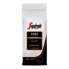 세가프레도 자네티 분쇄 커피 엔조 다크 로스트 100% Segafredo Zanetti Ground Coffee – Made with Arabica Coffee – Dark, Enzo_10 Ounce (Pack of 1), 283g, 1개