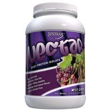 SYNTRAX 分離乳清蛋白粉 葡萄口味, 1個, 907克