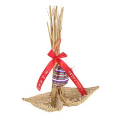 국산 고급 복조리 한쌍 대형 35cm ( 복주머니 복조리개 벽장식 소품 개업 집들이 설날 명절 행운 새해 신년 선물 전통공예품 풍수 인테리어 )