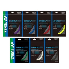요넥스 엑스볼트 65 배드민턴 스트링 10M 팩 낱줄 EXBOLT-65, 엘로