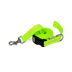 페르니 반사형 강아지 핸즈프리 멀티 리드줄, 네온, 1개