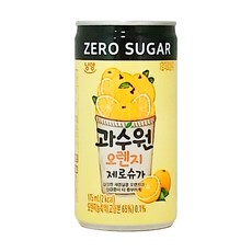 남양과수원 오렌지 제로슈가, 175ml, 30개