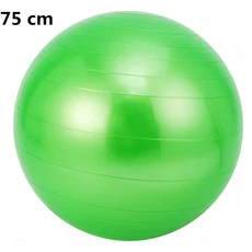피트니스 스포츠 요가 공 볼라 필라테스 체육관 균형 운동 홈 트레이닝 마사지 Fitball 장비, 15=Green75cm, 04 Green75cm