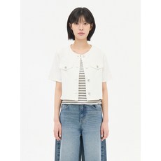 TOPTEN 탑텐 여성) 데님 숏슬리브 재킷 자켓_MSF2KG2004 MSF2KG2004 491766