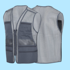 Early Box涼感大網眼夏季工作背心