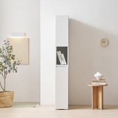 리아즈하우스 모노브 E0자재 1800 6단 오픈형 다용도 광폭 주방수납장 250 LJN232C, 화이트