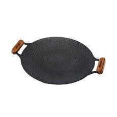 PicknGO 코베아 캠핑 프라임 라운드 그리들 36CM 다용도 구이판 PG0119, 1개