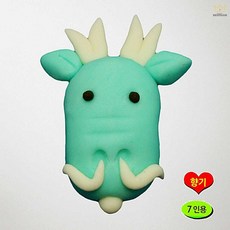 버블솝플레이 비누찰흙 십이지신 용 비누만들기 7인용 향기 클레이 공예 비누점토