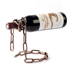 와인홀더 TBZ 소믈리에 엔틱 체인 와인거치대 1개, 본상품