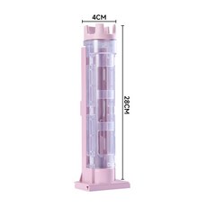 皓頓超輕路亞釣箱工具箱 漁具桶大容量釣魚箱插竿多功能加厚可坐, 1個, 粉色竿筒一個