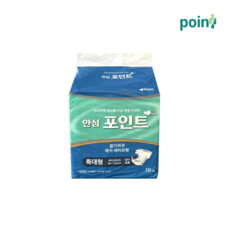 안심포인트 겉기저귀 특대형 2팩 4팩 8팩 10팩 최근제조, 10개입, 4개