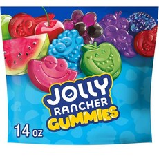 JOLLY RANCHER Gummies 오리지널 과일 맛 크리스마스 캔디 박스 99.2g3.5온스 149232, 14 Ounce (Pack of 1), 1