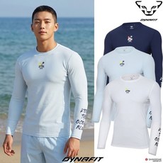 다이나핏 YMM23204다이나핏남성 오션 자외선차단 래쉬가드 수영복 긴팔티셔츠 (기존가 89 000원) 437254