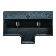 요트 ABS 플라스틱 방수 태양광 지지대의 RV 캐러밴 캠핑카 데크에 설치된 패널 장착 브래킷, 05 1 black straight pad
