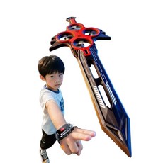 제이베니-894 손모양에 따라 검이 날라다니는 RC 비행기 이기어검 비행술 무선조종 손제스처 리모콘 드론, 고급형(71cm), 10. 블루 대형 제스처감지 배터리1개