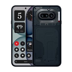 낫싱 Phone (4a) 12+256GB 케이스 포함 휴대폰 3.5배 광학줌 4K 동영상 NFC, 256GB, 블랙
