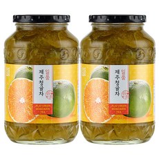 초록원 일품 제주청귤차 1kg+1kg, 1kg, 2개입, 1세트