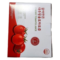 토마토 갈아만든 식품 과일류 실속형 견고한 플러스 프리미엄 120ml 50포 1개